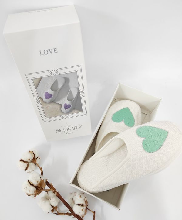 Тапочки Maison D'or Love Slipper Turquoise