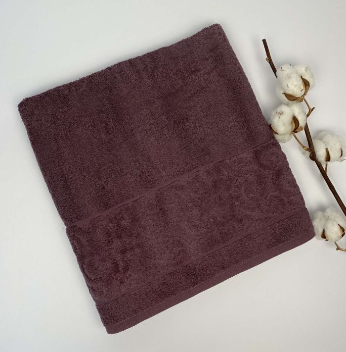 Рушник 70х140 Floral Brown