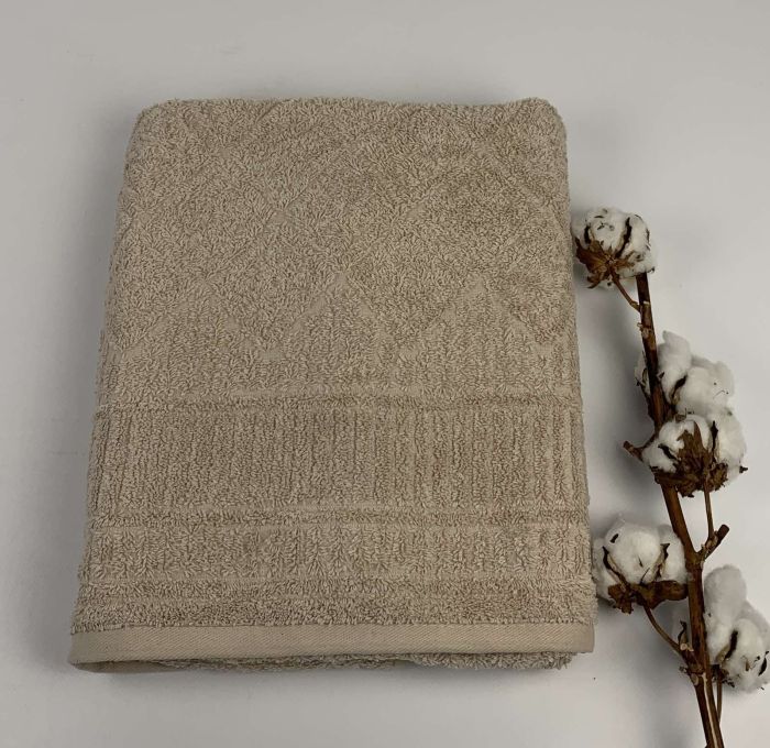 Рушник Philippus Platinum Cotton 70х140 Manila Бежевий(E991)
