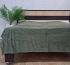 Покривало велюр без упаковки 180х220 Green (1627)
