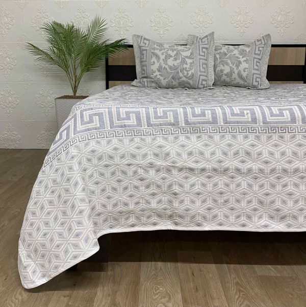 Покривало Moda Box 240x260 з наволочками Azra Gri
