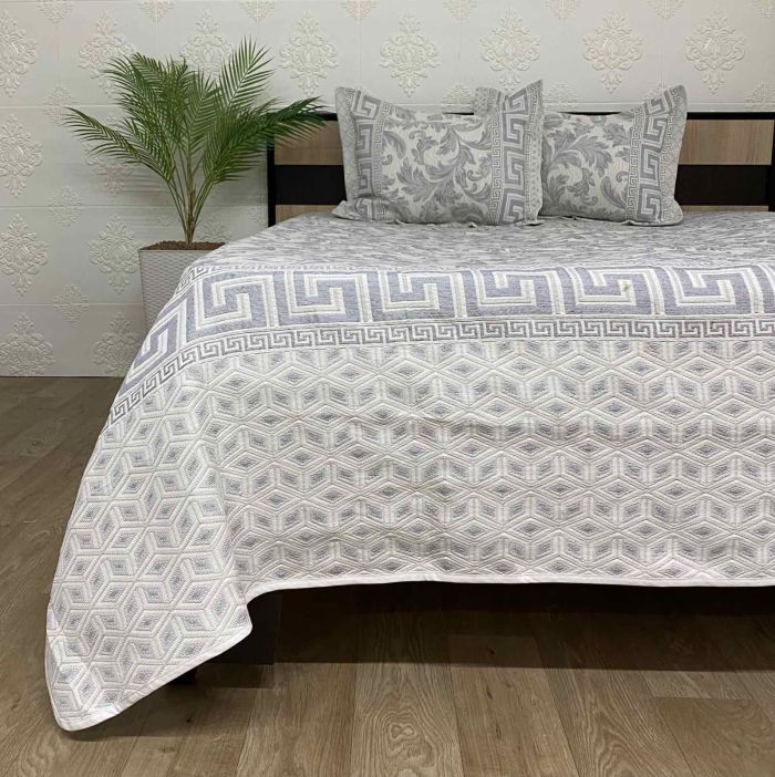 Покривало Moda Box 240x260 з наволочками Azra Gri