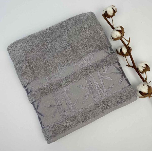 Рушник 70x140 Bamboo-2 Grey