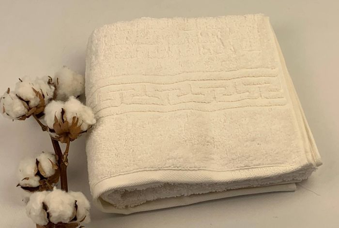 Рушник Philippus Delux Cotton 50х90 Bali Молочний (691)