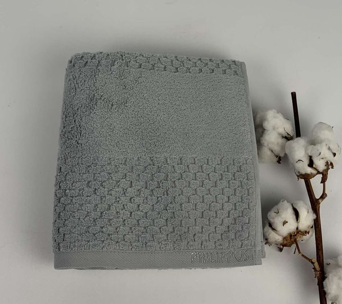 Рушник Philippus Microcotton 50х90 Mars Сірий(А362)