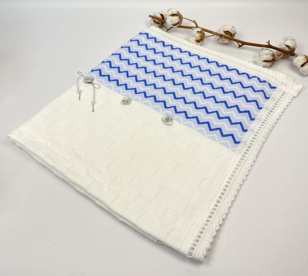 Крижма Leylek Light blue код4376 в коробці