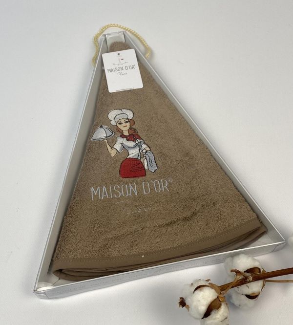 Рушник Maison D'or Round Towel Q70см Brown