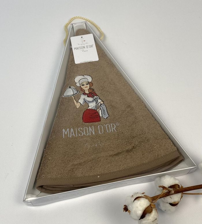 Рушник Maison D'or Round Towel Q70см Brown