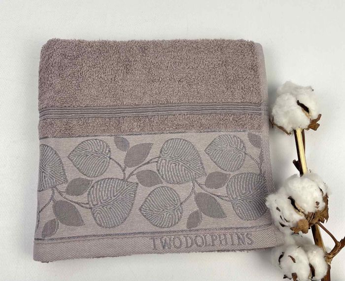Рушник Two Dolphins Vip Cotton 50х90 Penza Світло-фіолетовий(A150)