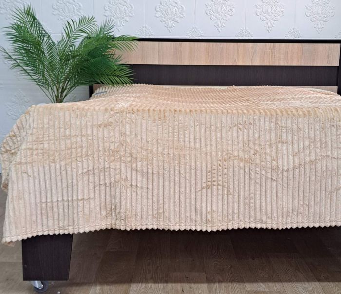 Покривало велюр євро 200х230 Cappuccino (1100)