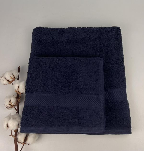 Набір рушників ТЕП 2 шт "Honey" Dark Blue