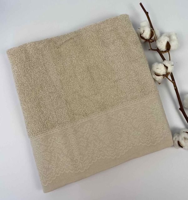 Рушник 70х140 Dantel Beige