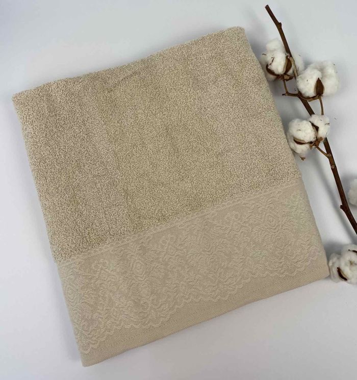 Рушник 70х140 Dantel Beige