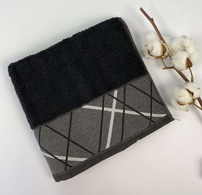 Рушник 50х90 Silan Black