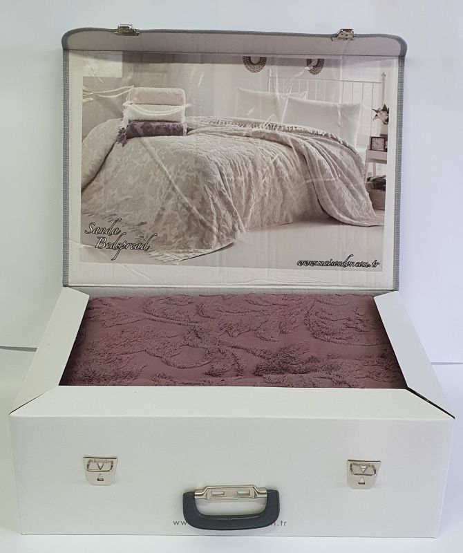 Покривало Maison D'or махрове Sanda 220*240 Murdum