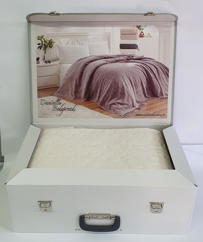 Покривало Maison D'or махрове Daniella 220*240 Cream