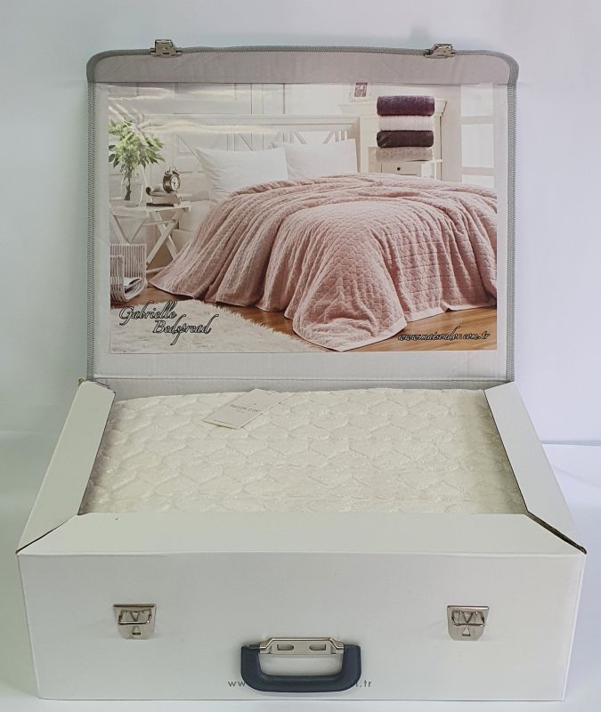 Покривало Maison D'or махрове Gabriella 220*240 Cream