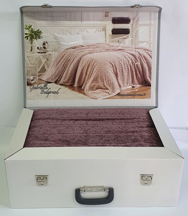 Покривало Maison D'or махрове Gabriella 220*240 Murdum