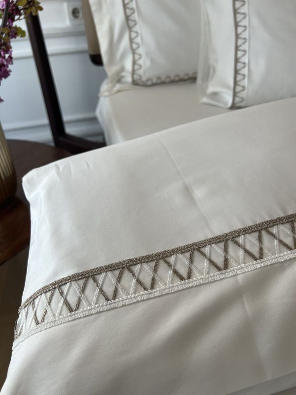 Постільна білизна Pepper Home 200x220 Sienna Cream-gold