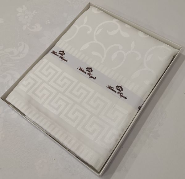 Скатертина тефлон Maison Royale 160*220 Ivy White