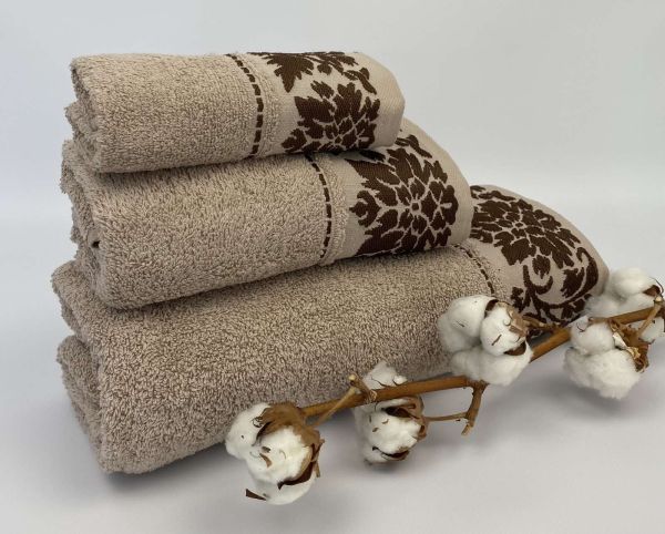 Набір рушників Cottonize 3 шт cod 105 Beige