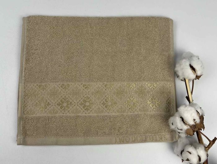 Рушник Two Dolphins Classic Cotton 30х50 Thema Капучино(A106)