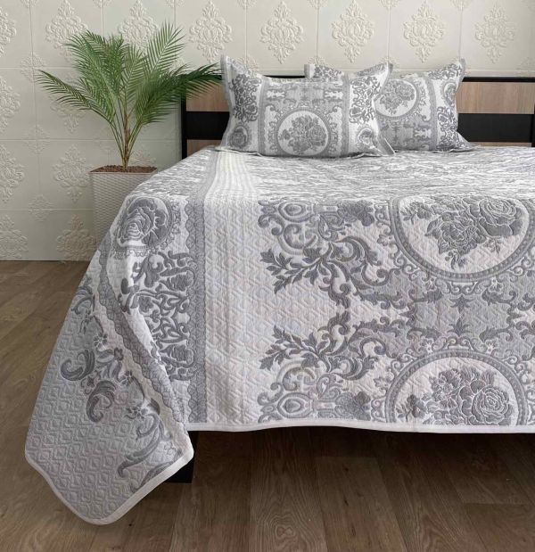 Покривало Moda Box 180х240 з наволочкою Kevser Gri