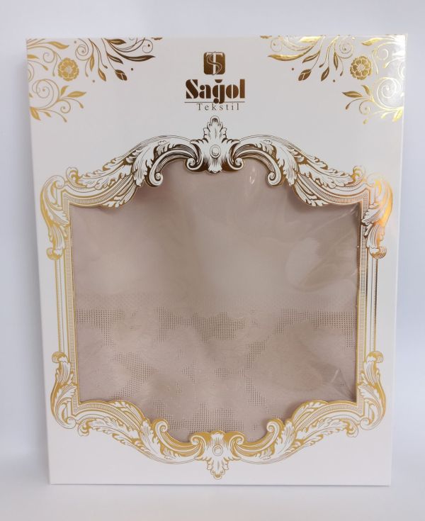 Скатертина Sagol тефлон 160x220 St-060 Cappucino в коробці *
