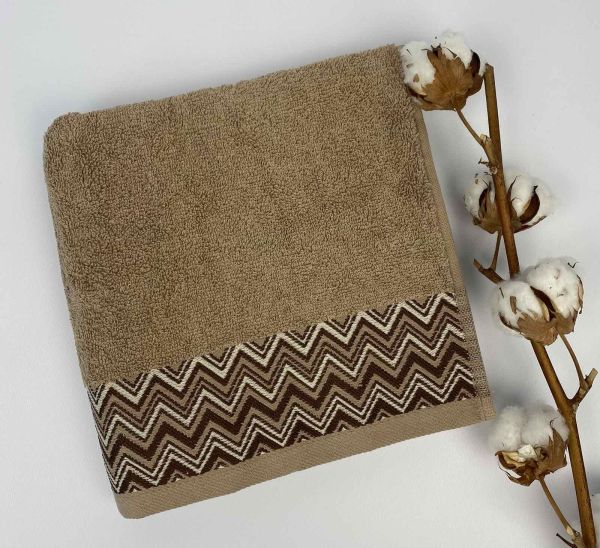 Рушник Cottonize 50х90 cod106 Light  Brown