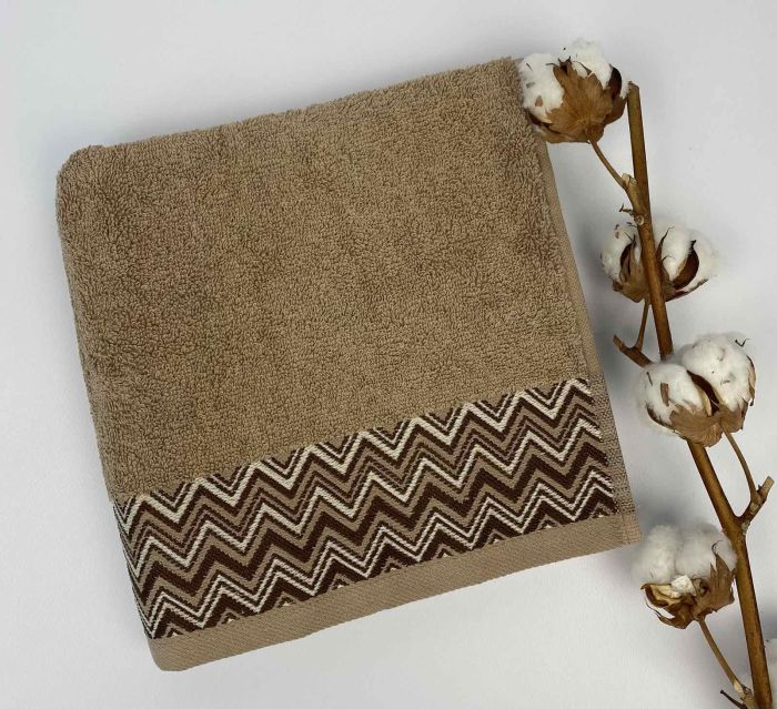 Рушник Cottonize 50х90 cod106 Light  Brown