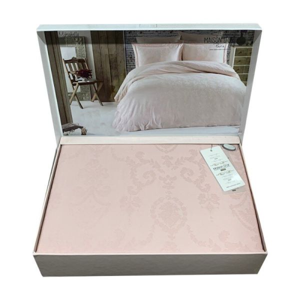 Постільна білизна Maison D'or сатин жаккард сімейна Mirabella Rose