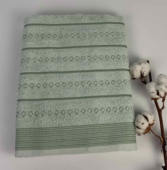 Рушник Philippus Slow Cotton 70х140 Timoxa Салатовий(Е847)