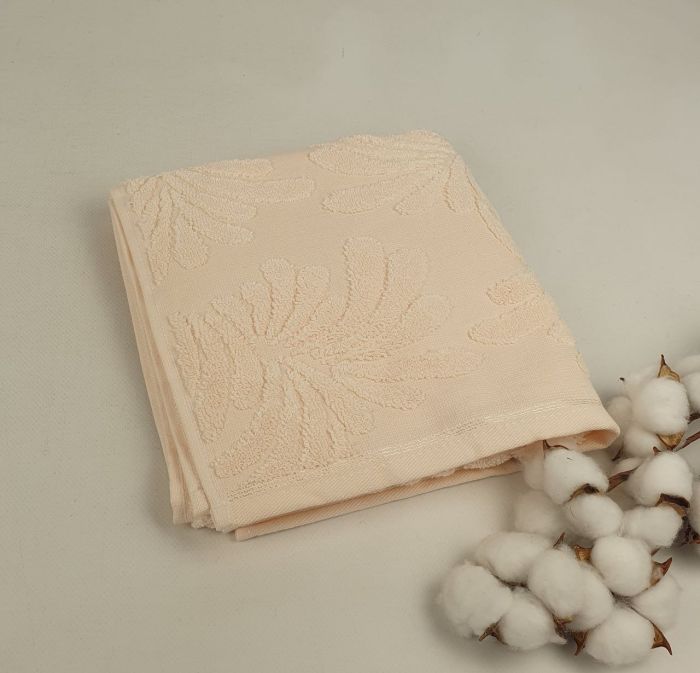 Рушник Philippus Moss Cotton 50x90 Aida Персиковий (A517)