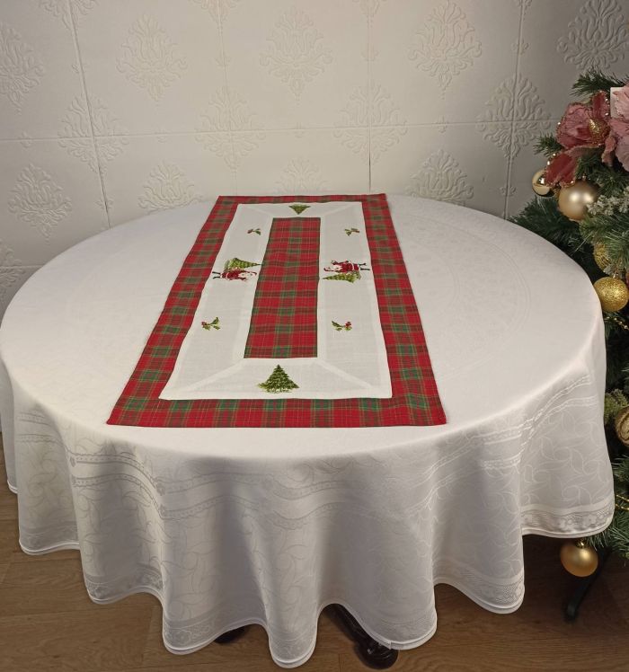 Доріжка новорічна 40х90 Santa