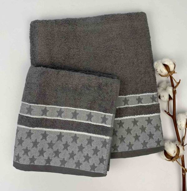 Набір рушників Cottonize 2 шт cod119 Grey