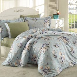 Постільна білизна Issihome сатин жатий-шовк  200*220 Spring 102