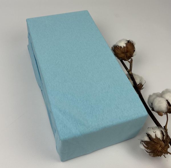Простирадло на резинці АЕ 180x200 Light blue