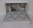 Покривало My Bed Жаккард 240x260 з наволочками Linea Grey
