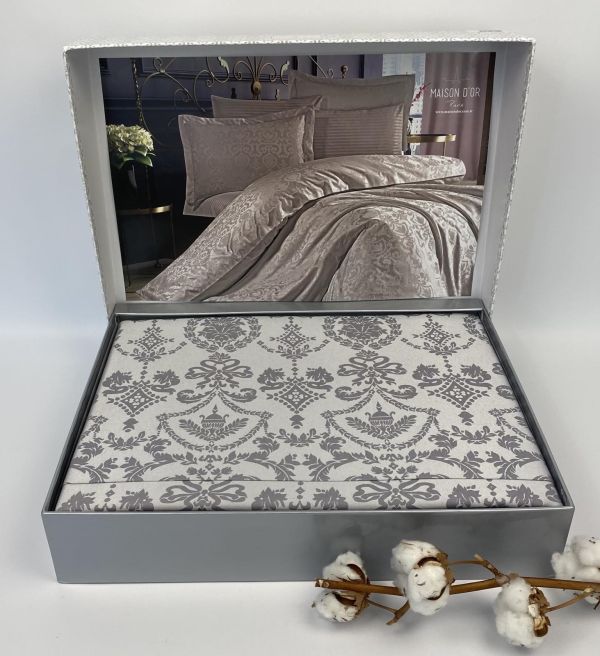 Постільна білизна Maison D'or Alette бамбук 200х220 Grey