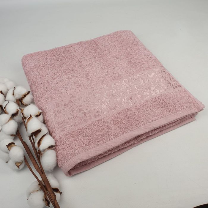 Рушник Philippus Super Cotton 70x140 Ruby Пудровий (A505)