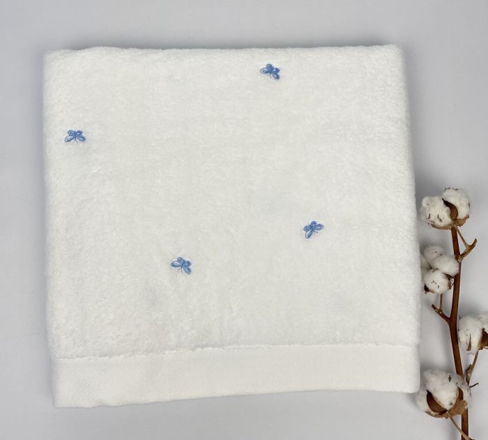 Рушник Maison D'or Butterflies 85x150 White/Blue