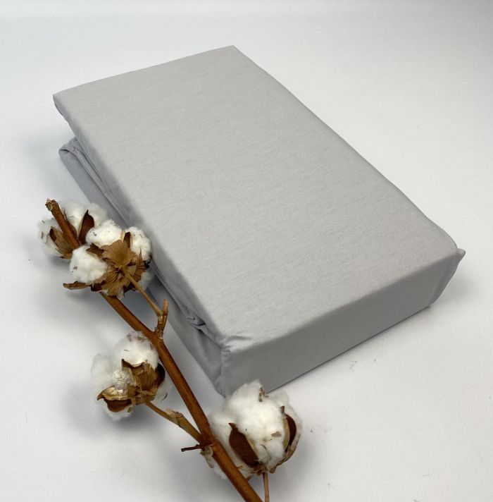 Простирадло на резинці Clasy 100X200 з наволочкою 50X70 V2 Gri