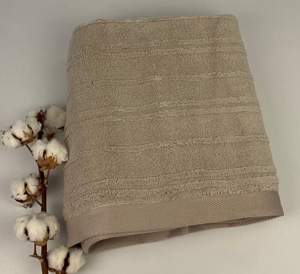 Рушник Pupilla 70х140 Microcotton Cevher Beige
