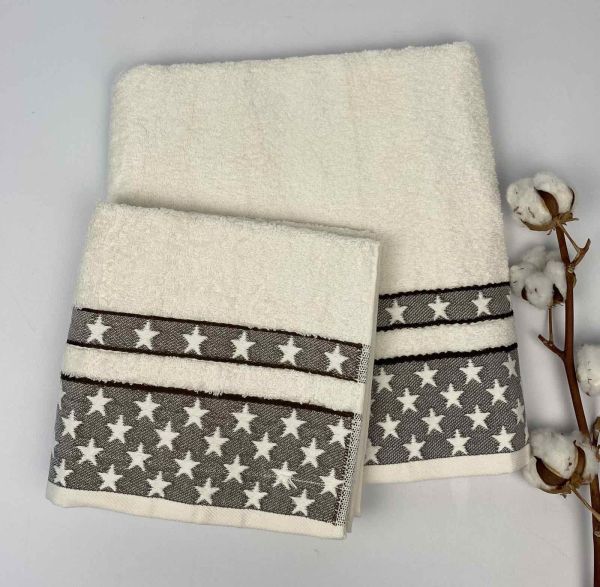 Набір рушників Cottonize 2 шт cod119 Ecru