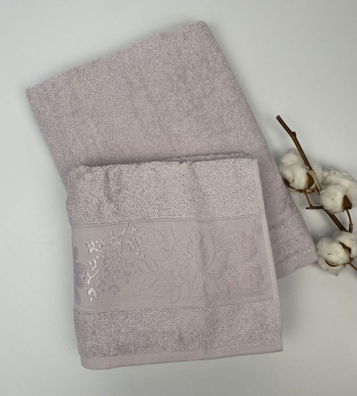 Набір рушників 2 шт Buse Lilac