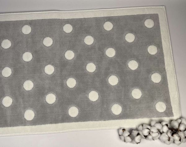 Килимок Set Maison D'or Barnella 60x100 Puantiye-Gri