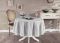 Скатертина Set Maison D'or Q180+Q170+6pcs+6psc Marinella T.Cloth Grey