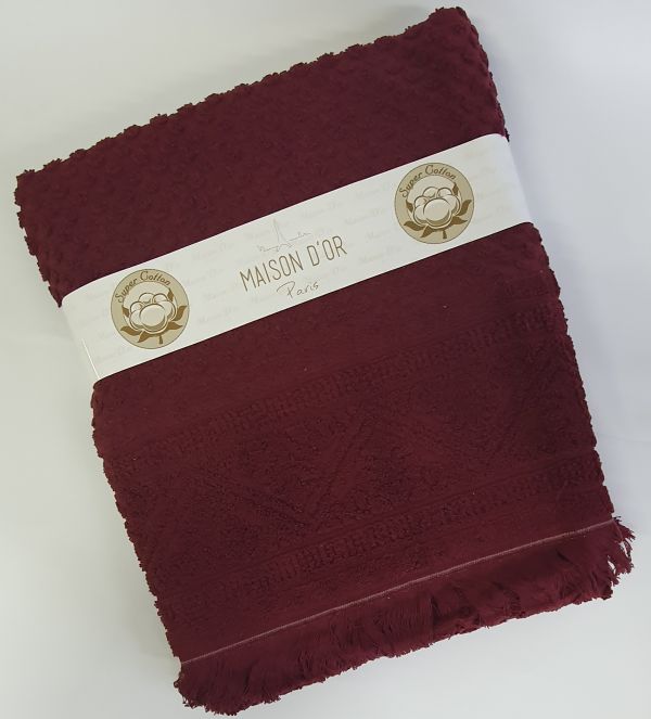 Рушники Maison D'or 2шт Nehir Bordeaux