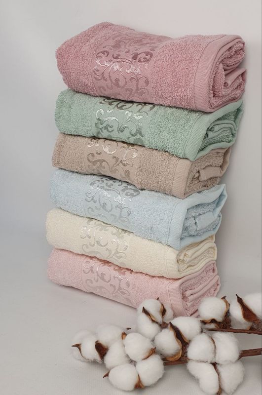 Набір рушників Philippus Super Cotton 50x90 Ruby (A505)