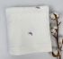 Рушник Maison D'or Butterflies 50x100 White/Dark lilac
